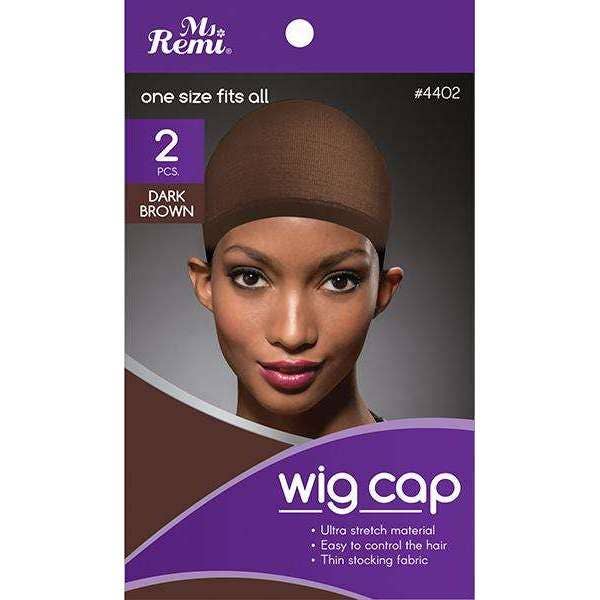 Annie International, Inc. - Ms. Remi Wig Cap 2Pc Dark Brown