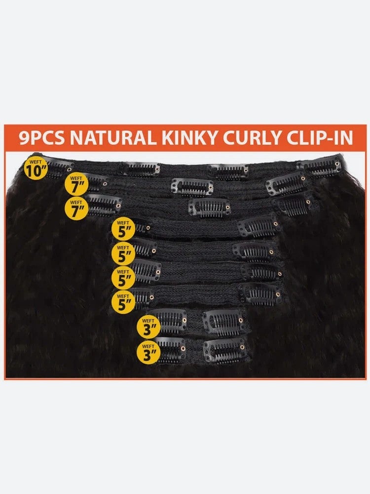 LUV | 100% remy human hair - Kinky Curly 18" (9pcs), photo 3 of 3