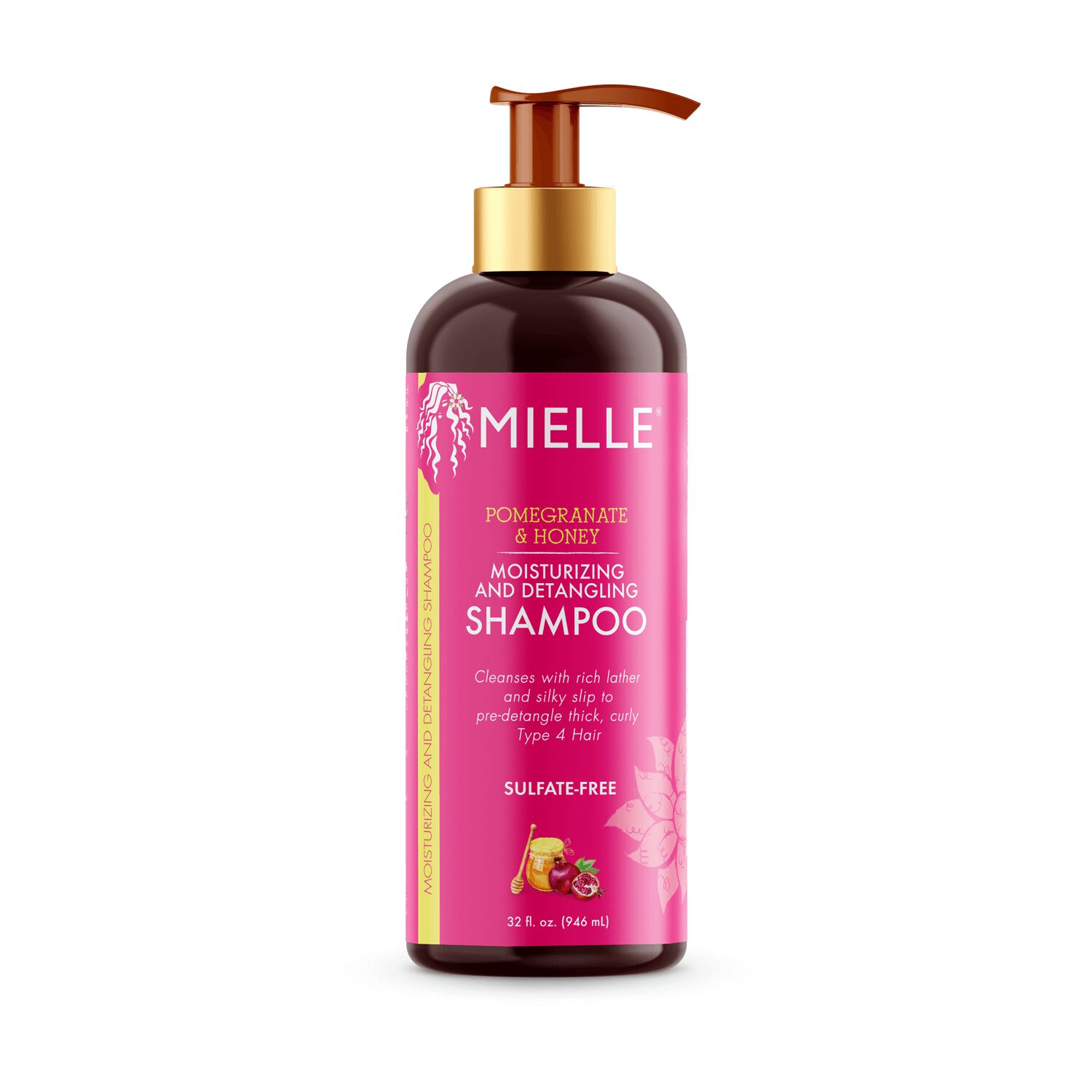 MIELLE | Pomegranate & Honey Detangling Shampoo