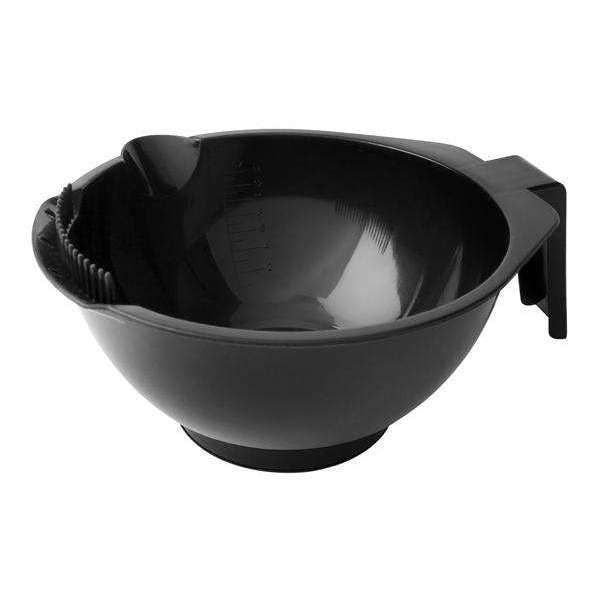 Annie International | Dye/Tinting Bowl 450ml with Scraper Black
