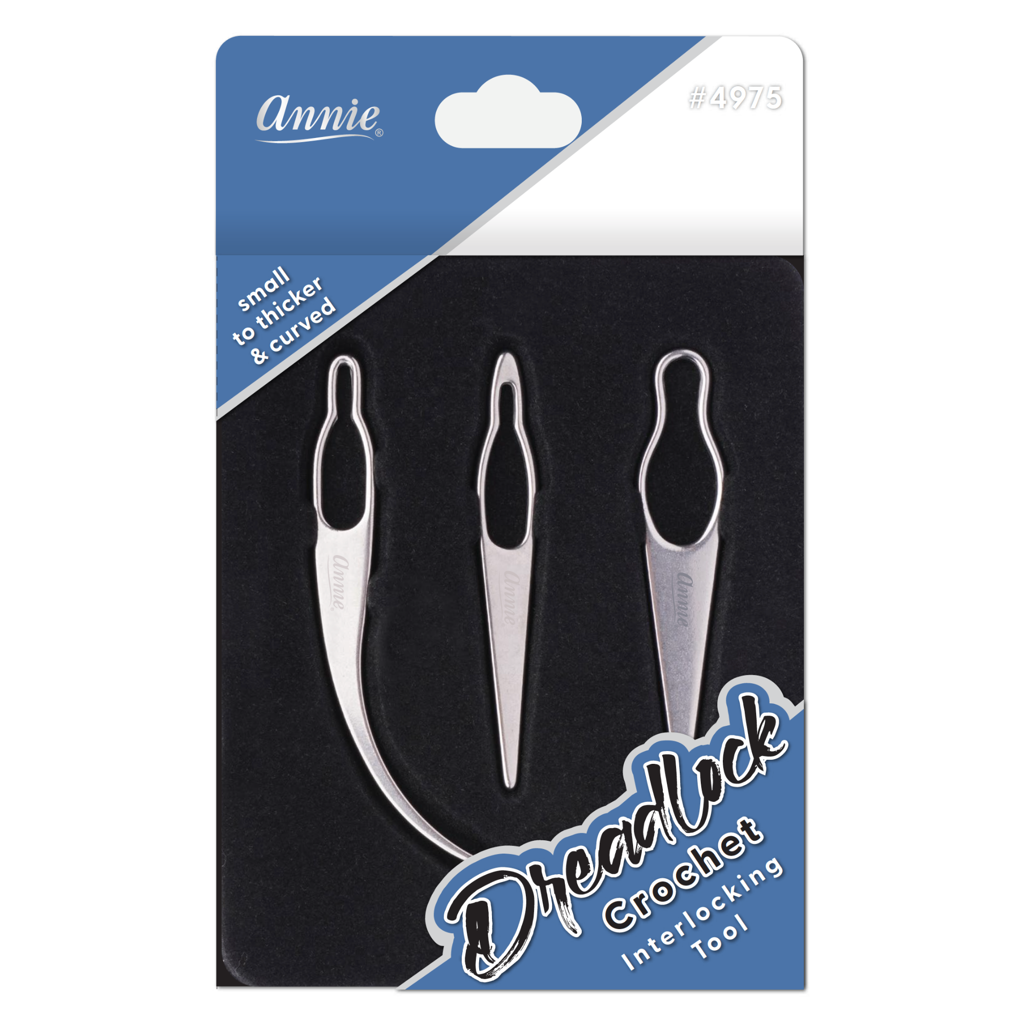 Annie International | Dreadlock Crochet Interlocking Tool 3ct, photo 1 of 3