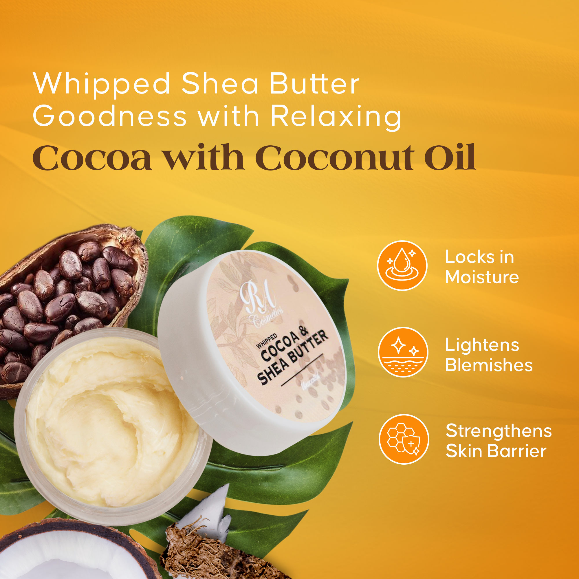 RA Cosmetics | Whipped Cocoa & Shea Butter, photo 4 of 8
