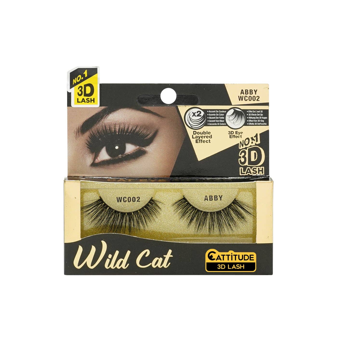 EBIN New York | Abby - Wild Cat 3D Lashes, photo 2 of 2