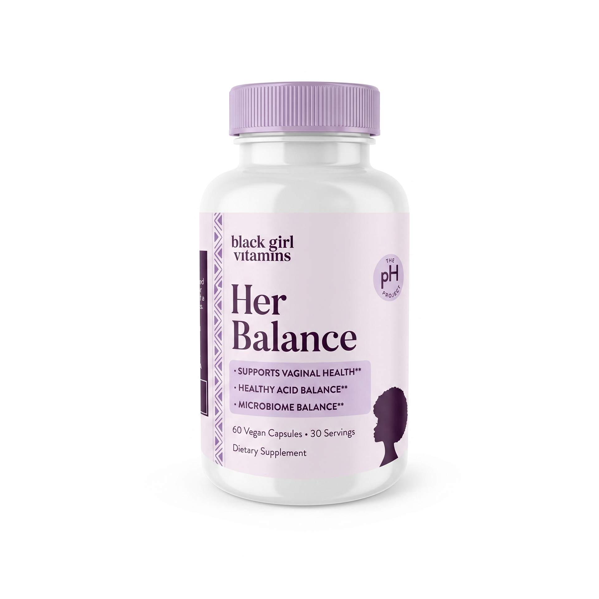 Black Girl Vitamins | Her Balance Vaginal Probiotics Capsules, photo 1 of 3