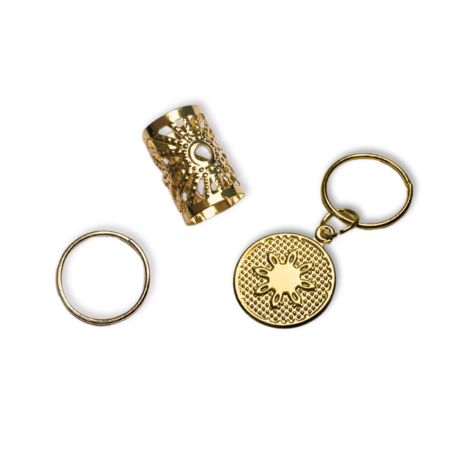 Annie International | Braid Charm Set, Floral Circle, photo 2 of 3