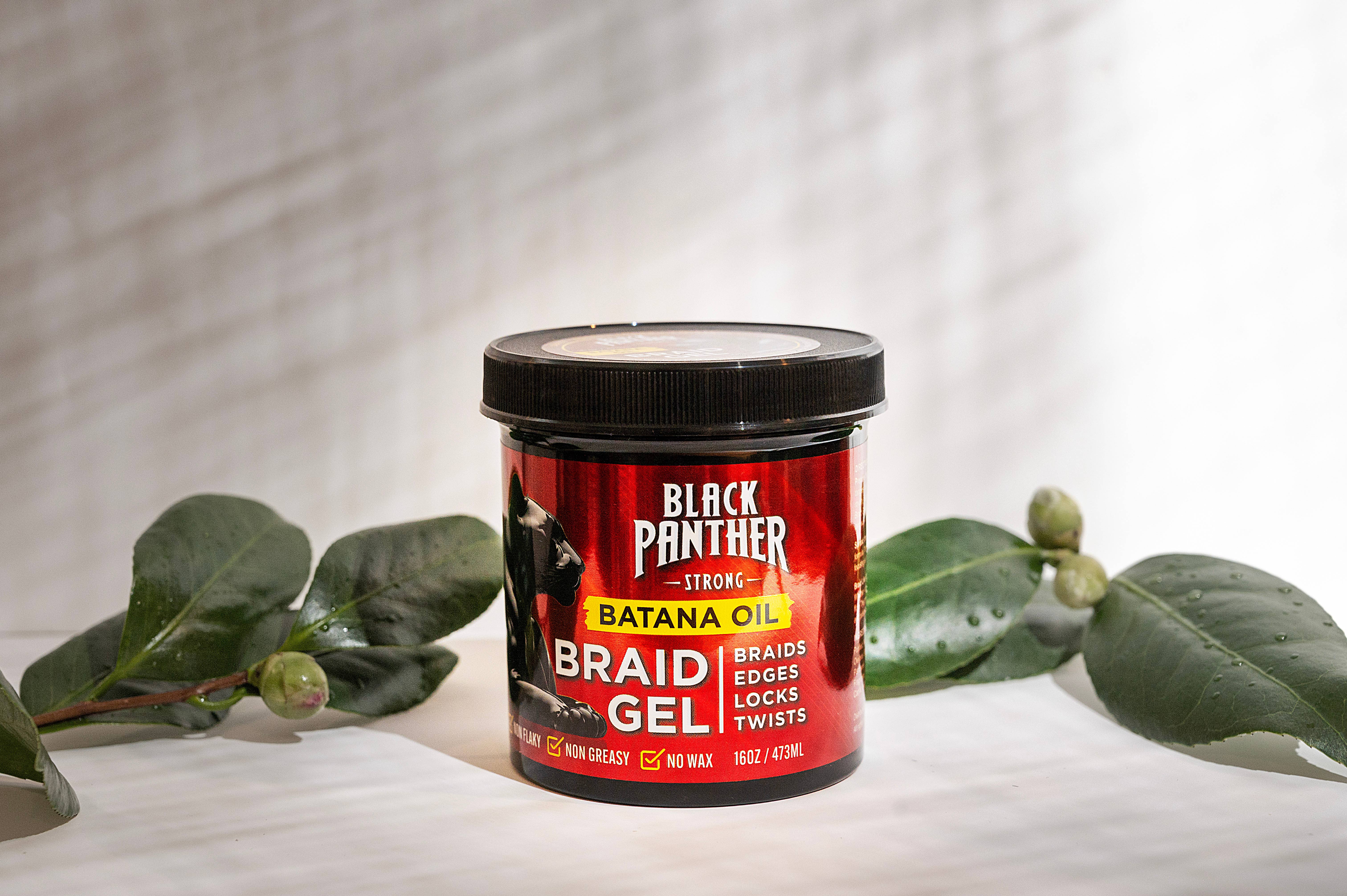 Black Panther Strong | Batana Oil Braid Gel 2 -N -1 Condition While You Braid, photo 4 of 8