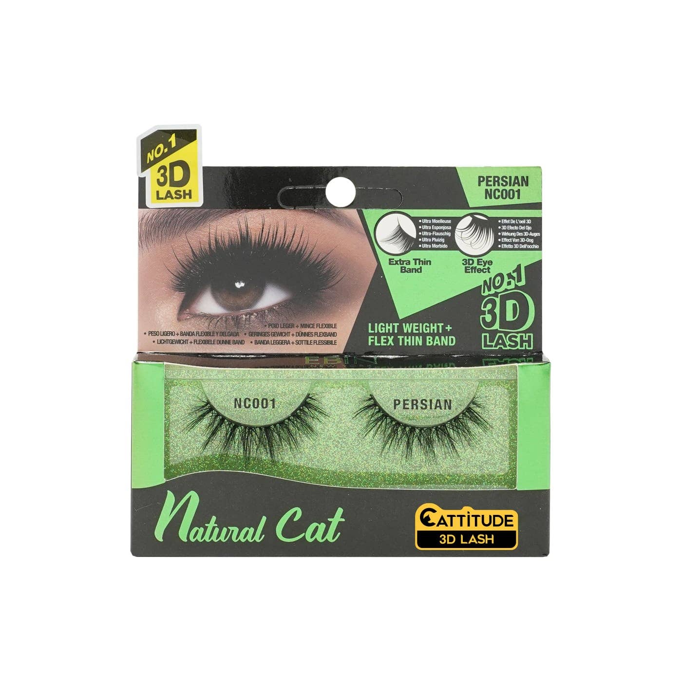 EBIN New York | Persian - Natural Cat 3D Lashes, photo 2 of 2