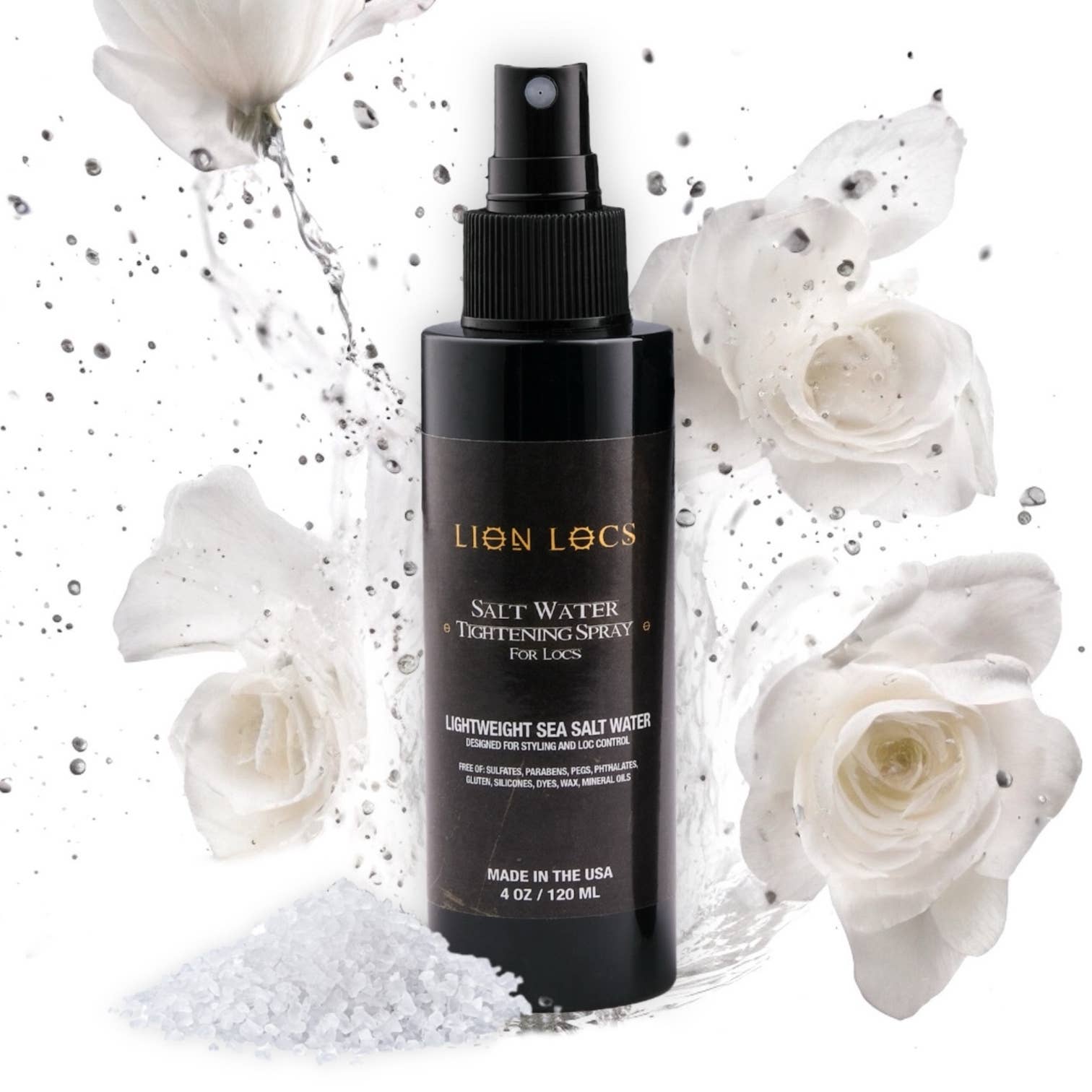 Lion Locs | Salt Water Tightening Spray, photo 1 of 5