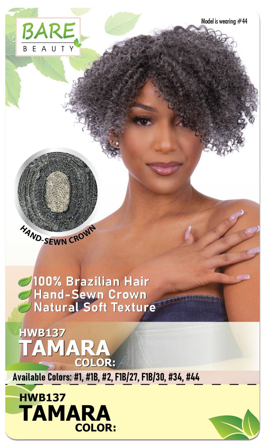 Bare Beauty | Tamara 100% Human Hair Wig, photo 3 of 3