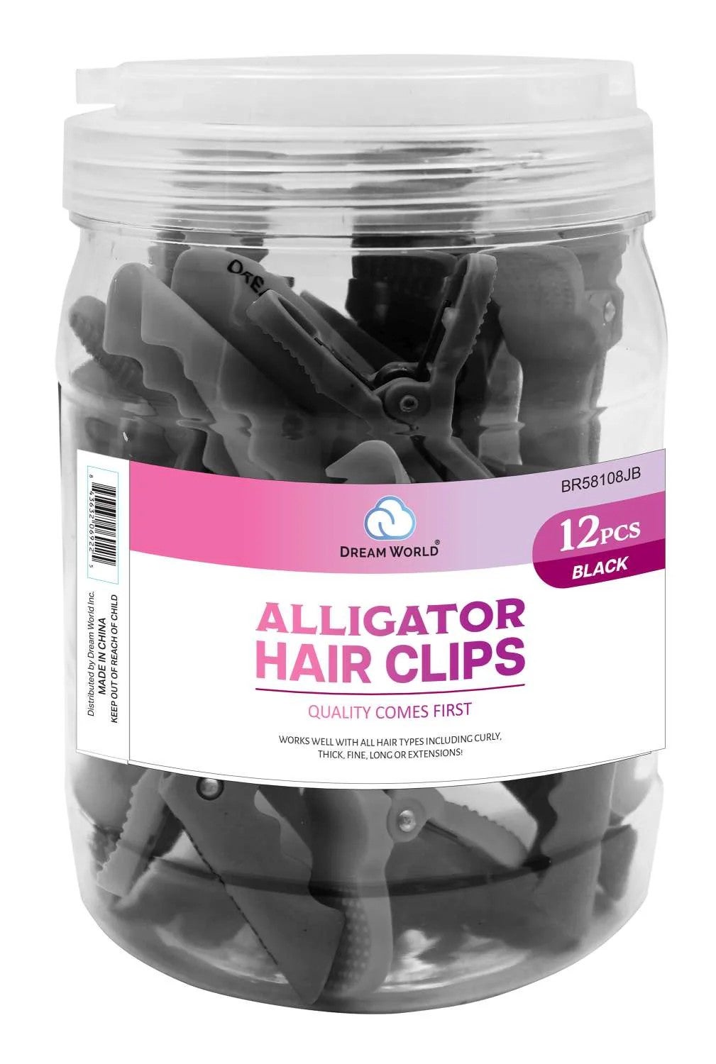 Dream | Alligator Hair Clips (12 pcs)