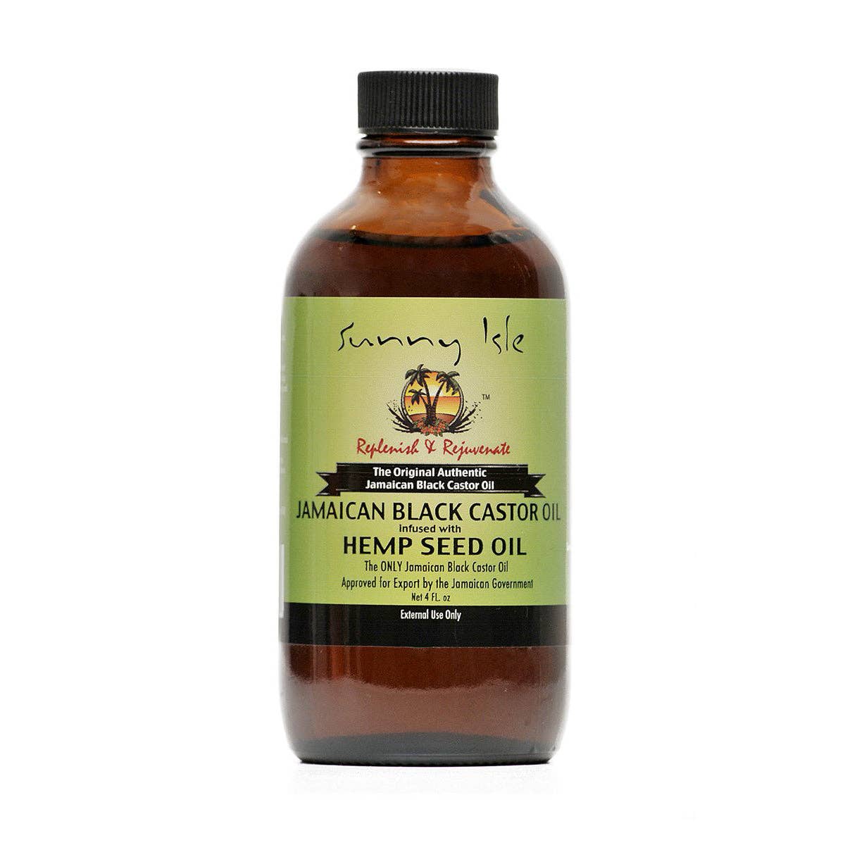 Sunny Isle | Jamaican Black Castor Oil infused with Hemp Oil