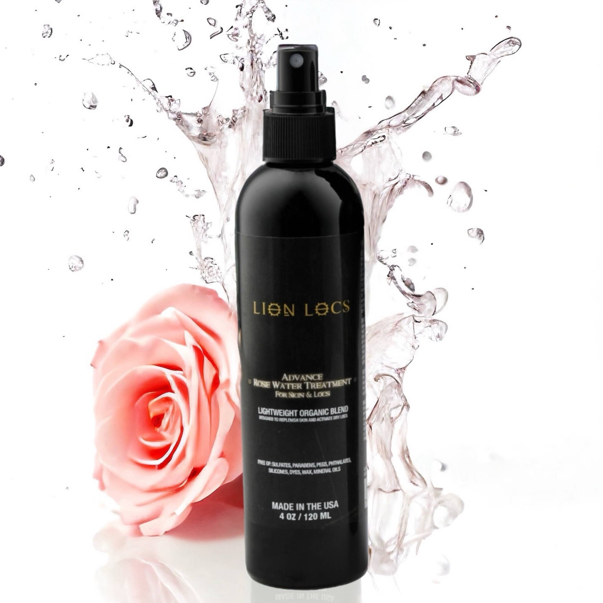 Lion Locs | Locs Advanced Rosewater Conditioning Oil, photo 3 of 5