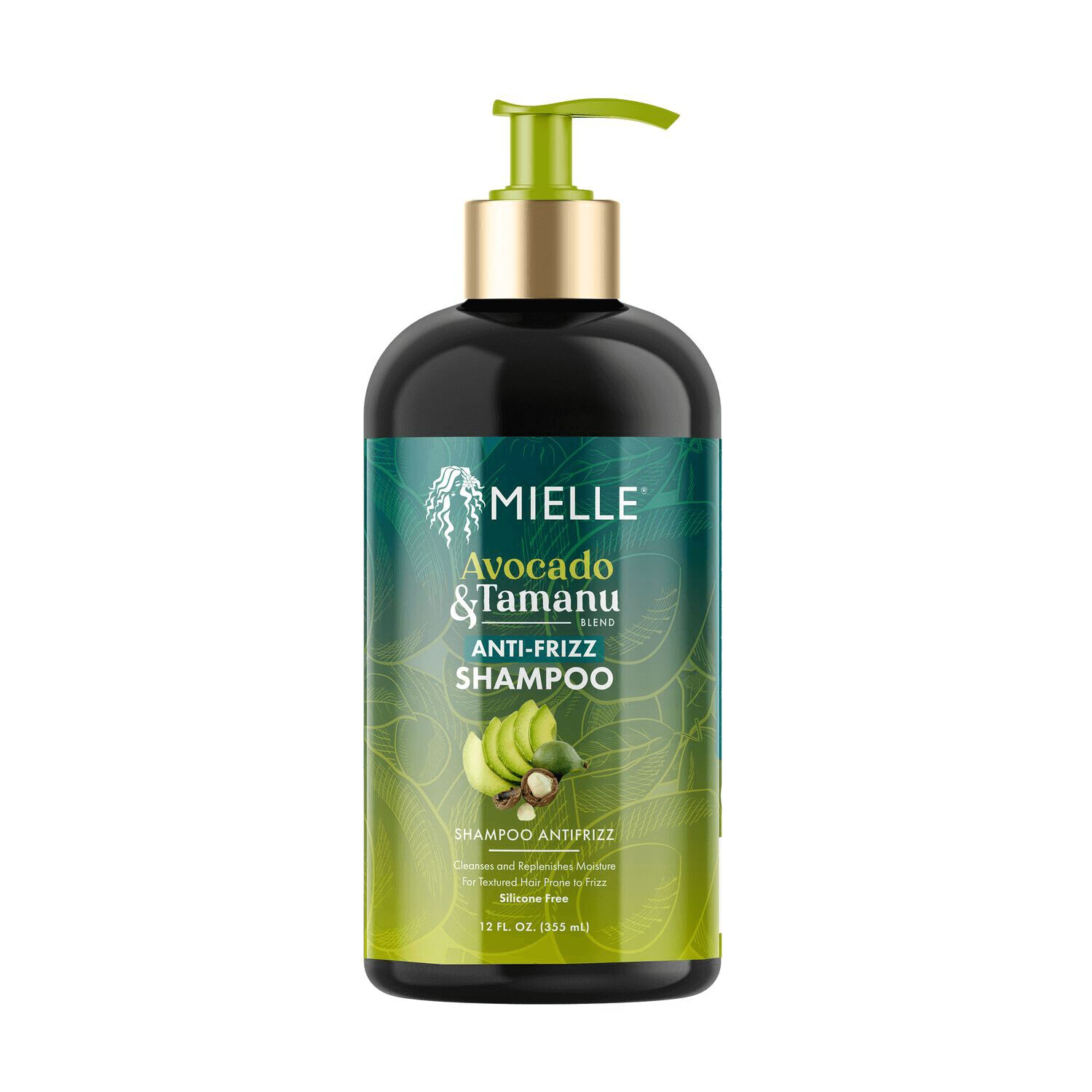MIELLE | Avocado & Tamanu Anti-Frizz Shampoo, photo 1 of 2