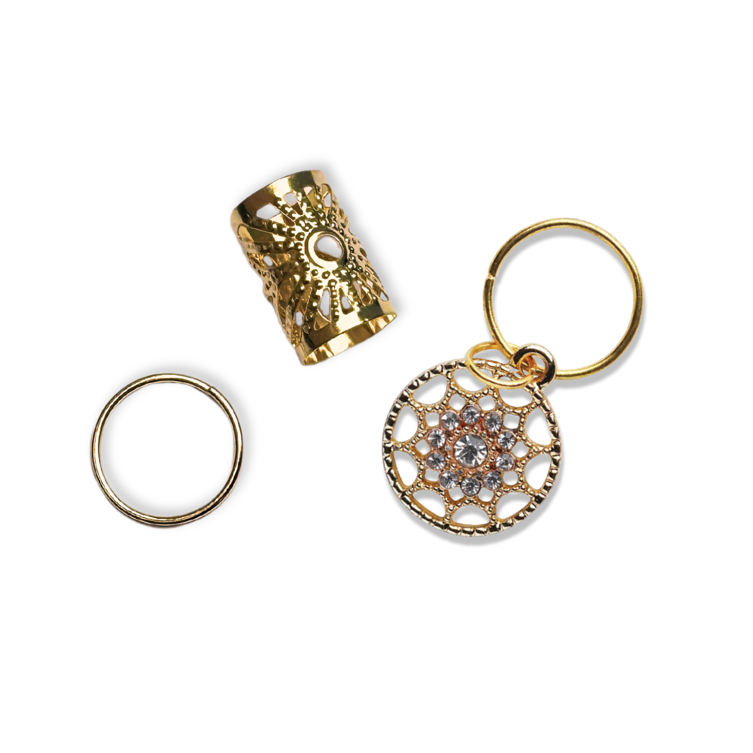 Annie International | Braid Charm Set, Diamond Wheel, photo 2 of 3