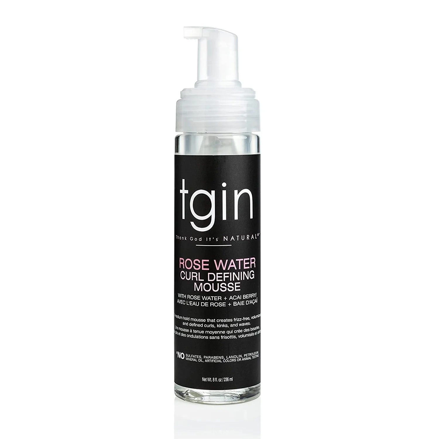 TGIN | Rose Water Curl Defining Mousse