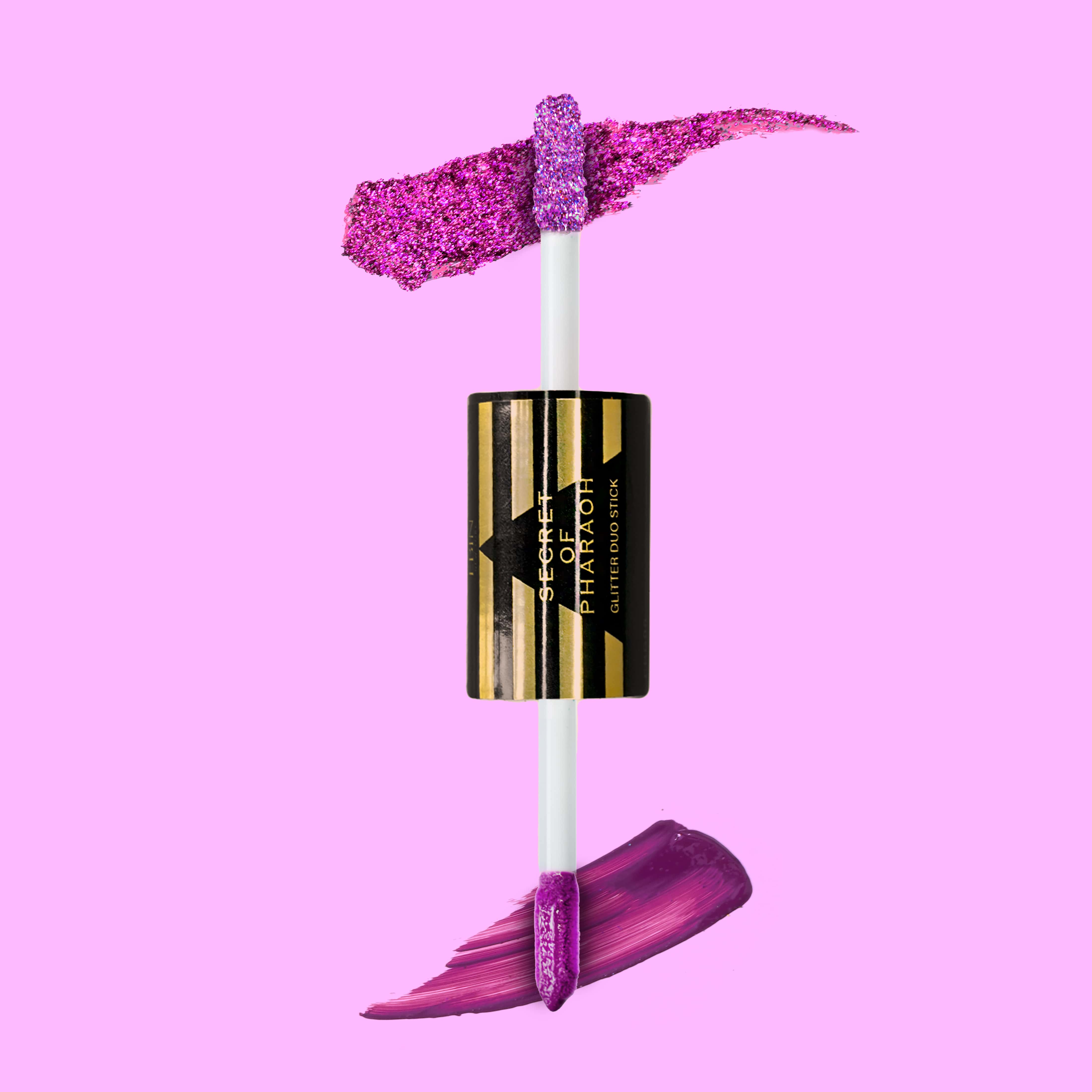 EBIN NEW YORK | Secret of Pharaoh Glitter Duo Stick - Dark Lotus, photo 2 of 3