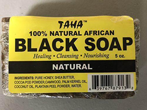 TAHA | 100% African Black Soap - Natural