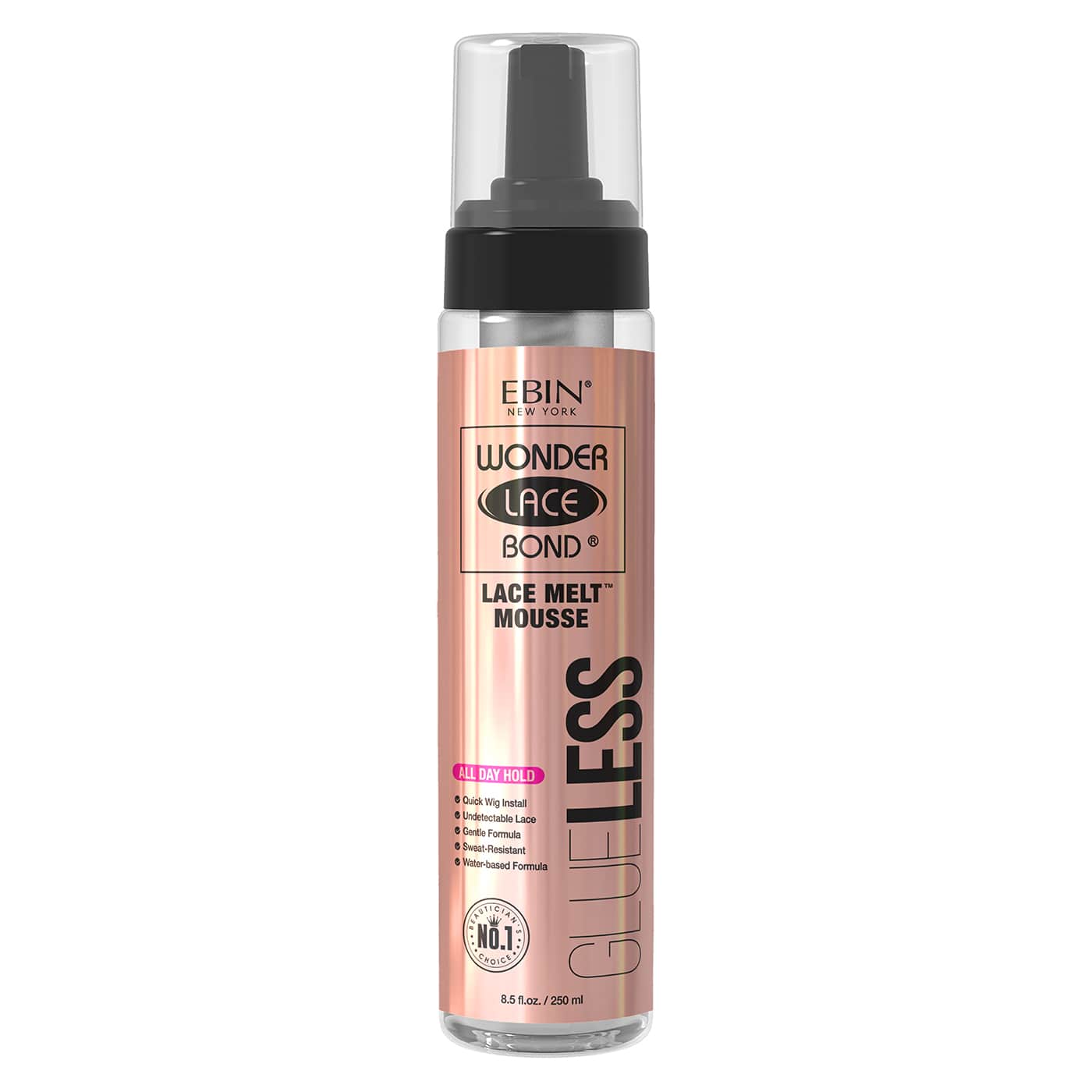 EBIN NEW YORK | Wonder Lace Bond Glueless - Lace Melt Mousse, photo 1 of 8