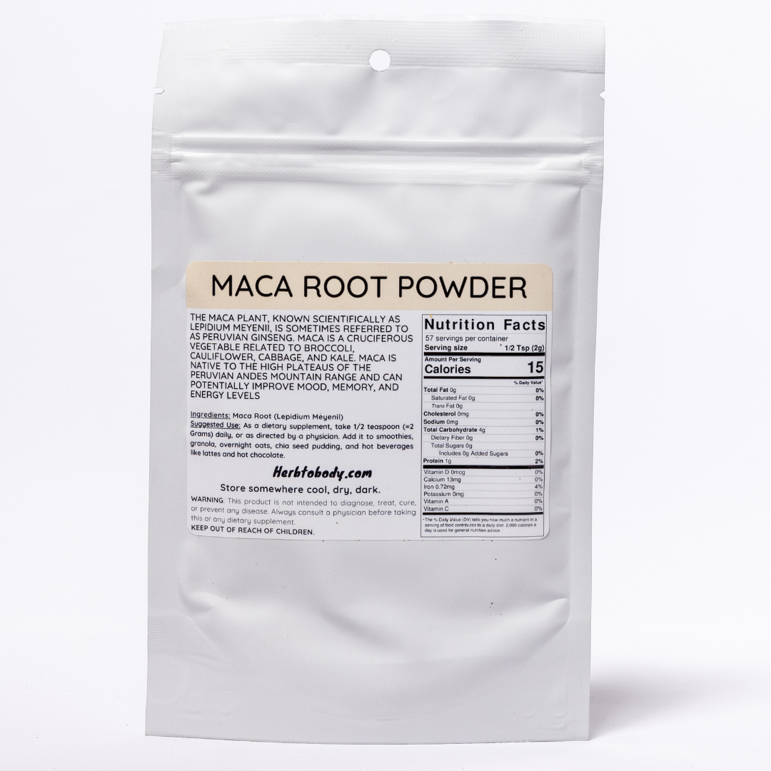 Herb To Body - Maca Root Powder - 4oz, photo 2 of 3
