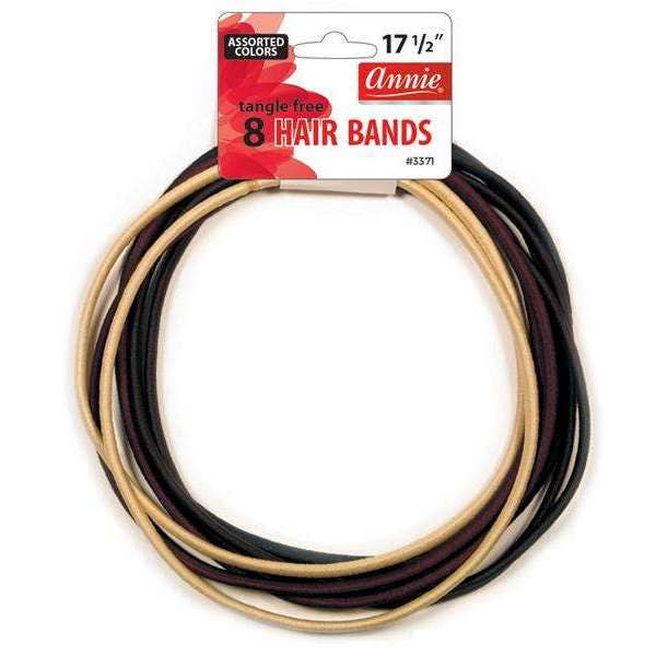 Annie International | No Tangle Hair Band 5.5"Diameter 8Ct Asst Color