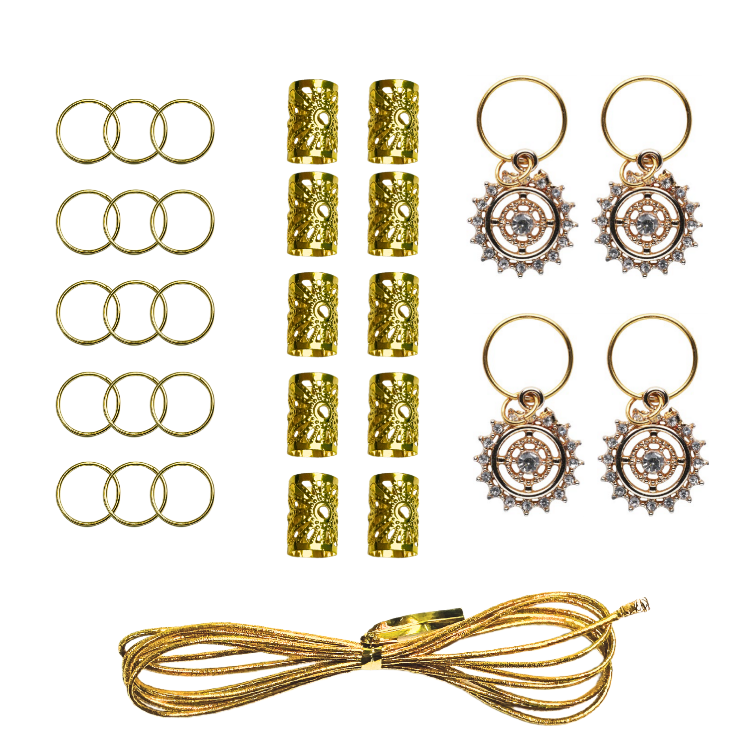 Annie International | Braid Charm Set, Diamond Wheel, photo 3 of 3