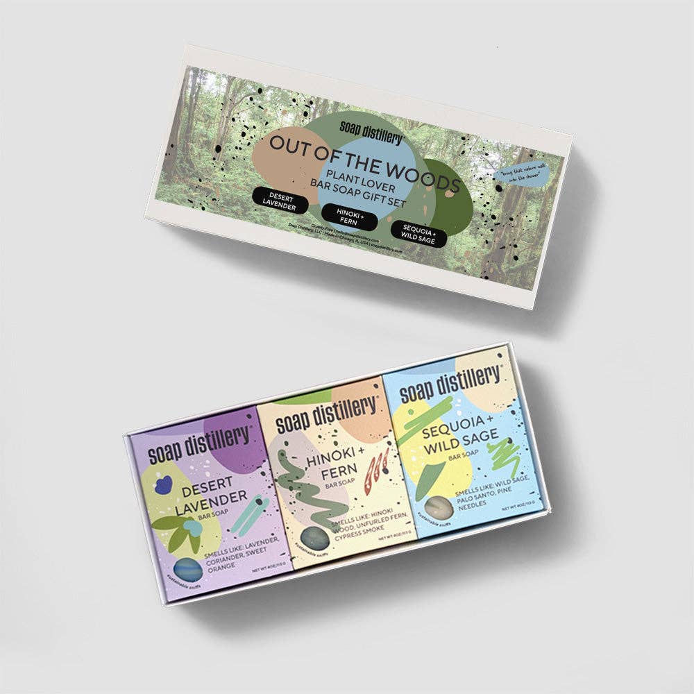 Soap Distillery | Out of the Woods Three Soap Gift Set, photo 1 of 8