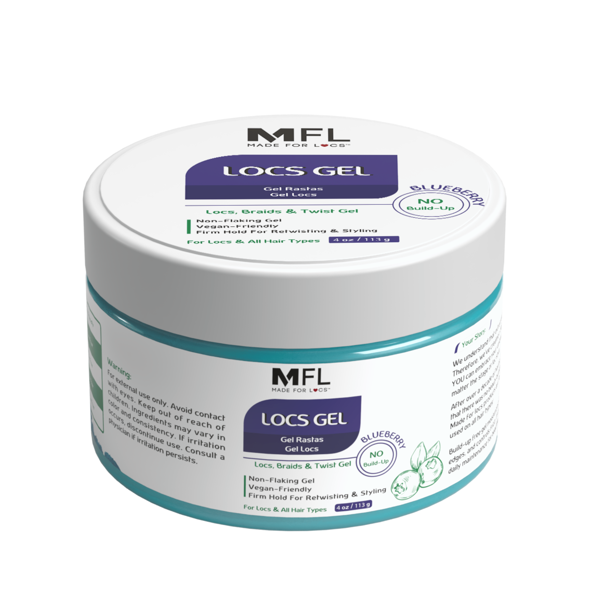 Made For Locs | Locs, Braids & Retwisting Firm Hold Gel, photo 8 of 8
