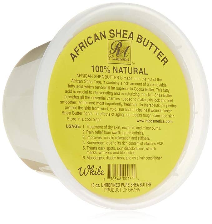 RA Cosmetics - 100% African Shea Butter, Ivory/White Solid - 16oz, photo 6 of 8