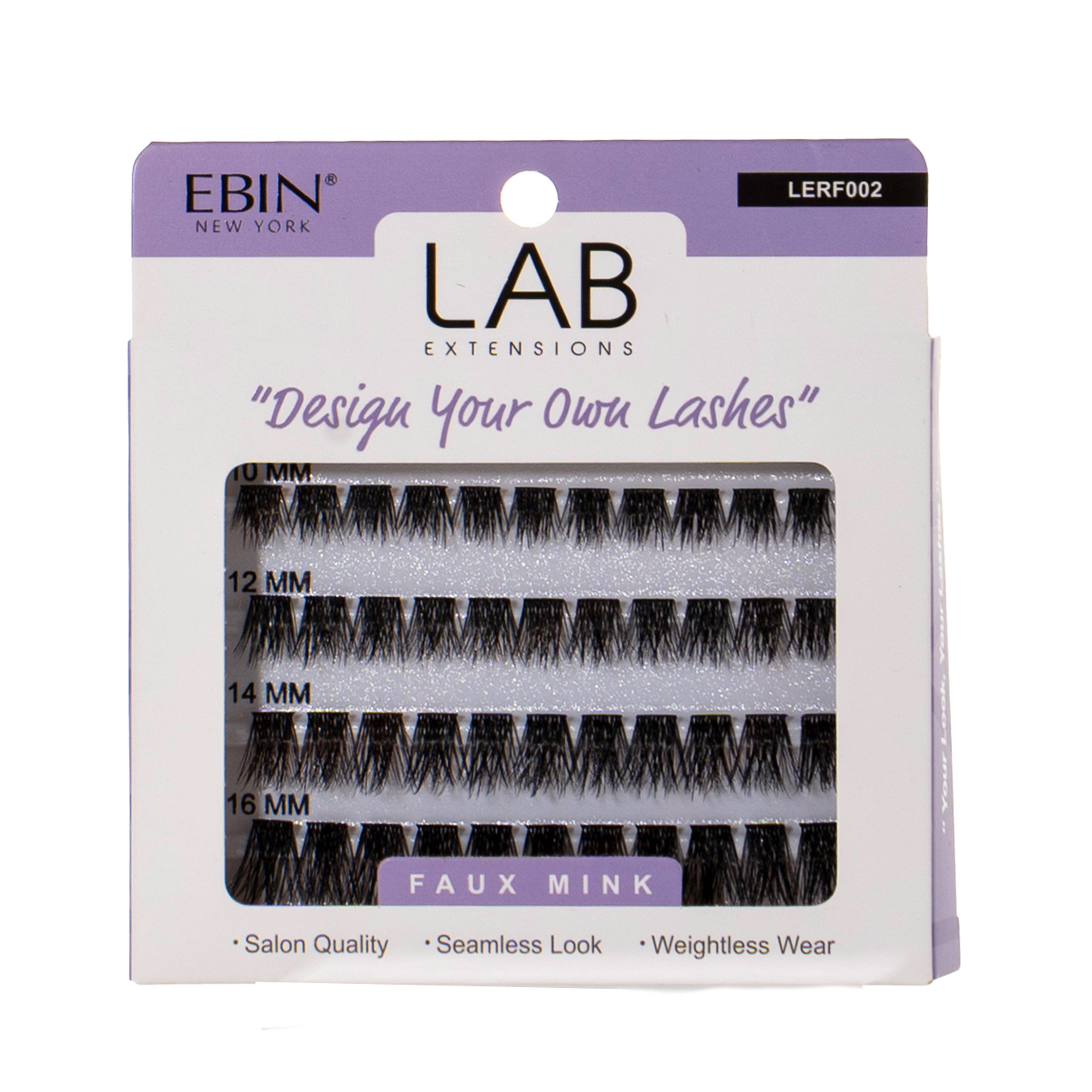 EBIN NEW YORK - LAB EXTENSIONS DIY Cluster Lashes - Faux Mink, photo 1 of 2