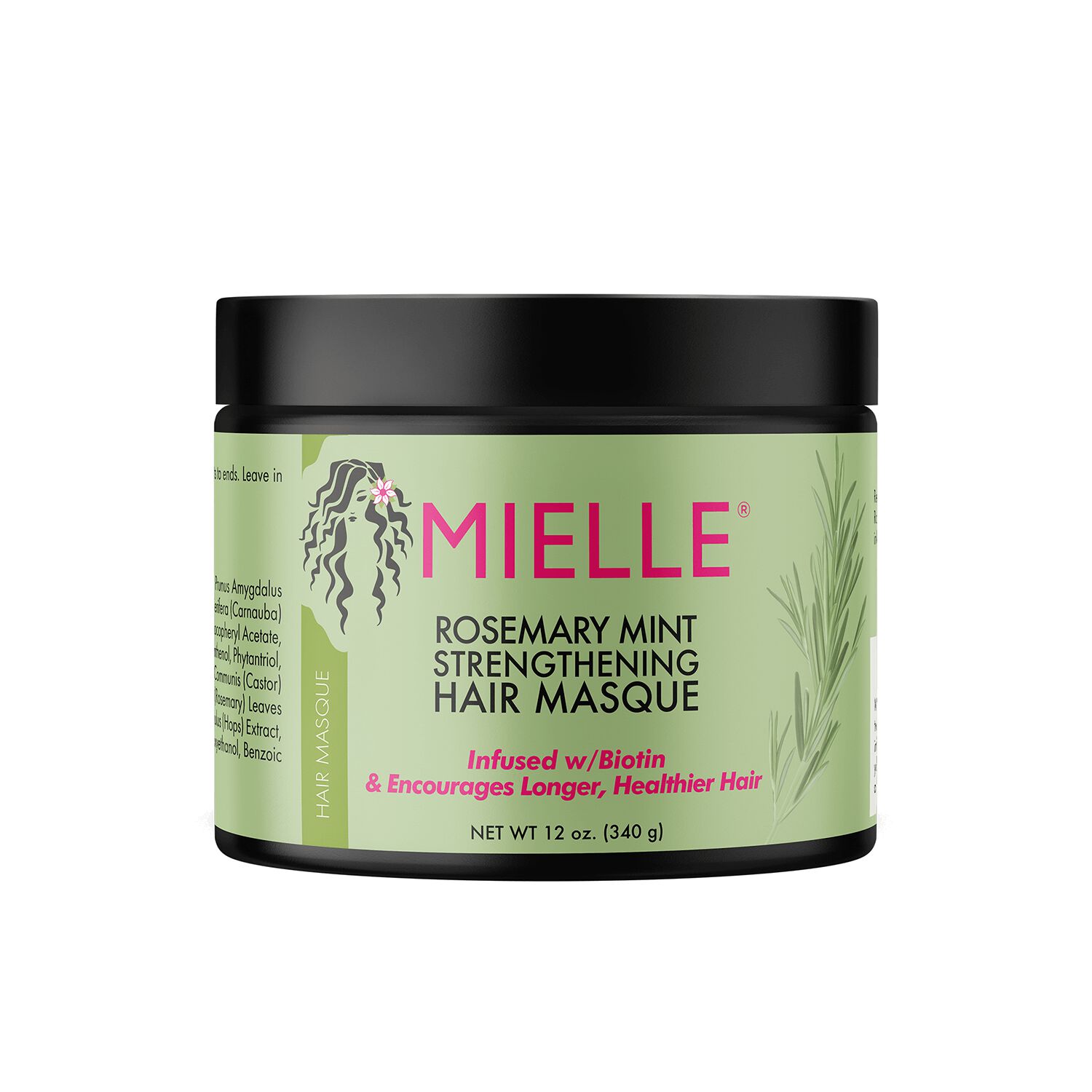 MIELLE | Rosemary Mint Strengthening Hair Masque, photo 1 of 2