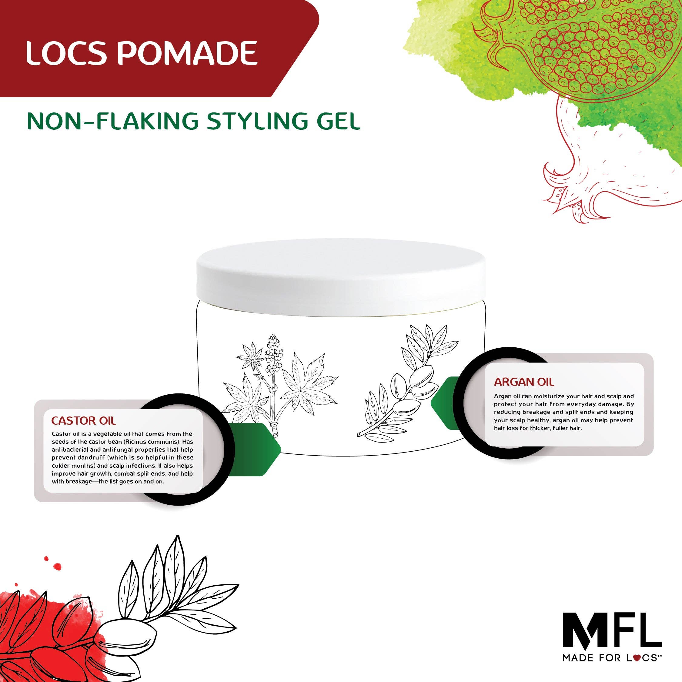 Made For Locs | Locs, Braids & Retwisting Firm Hold Gel, photo 5 of 8
