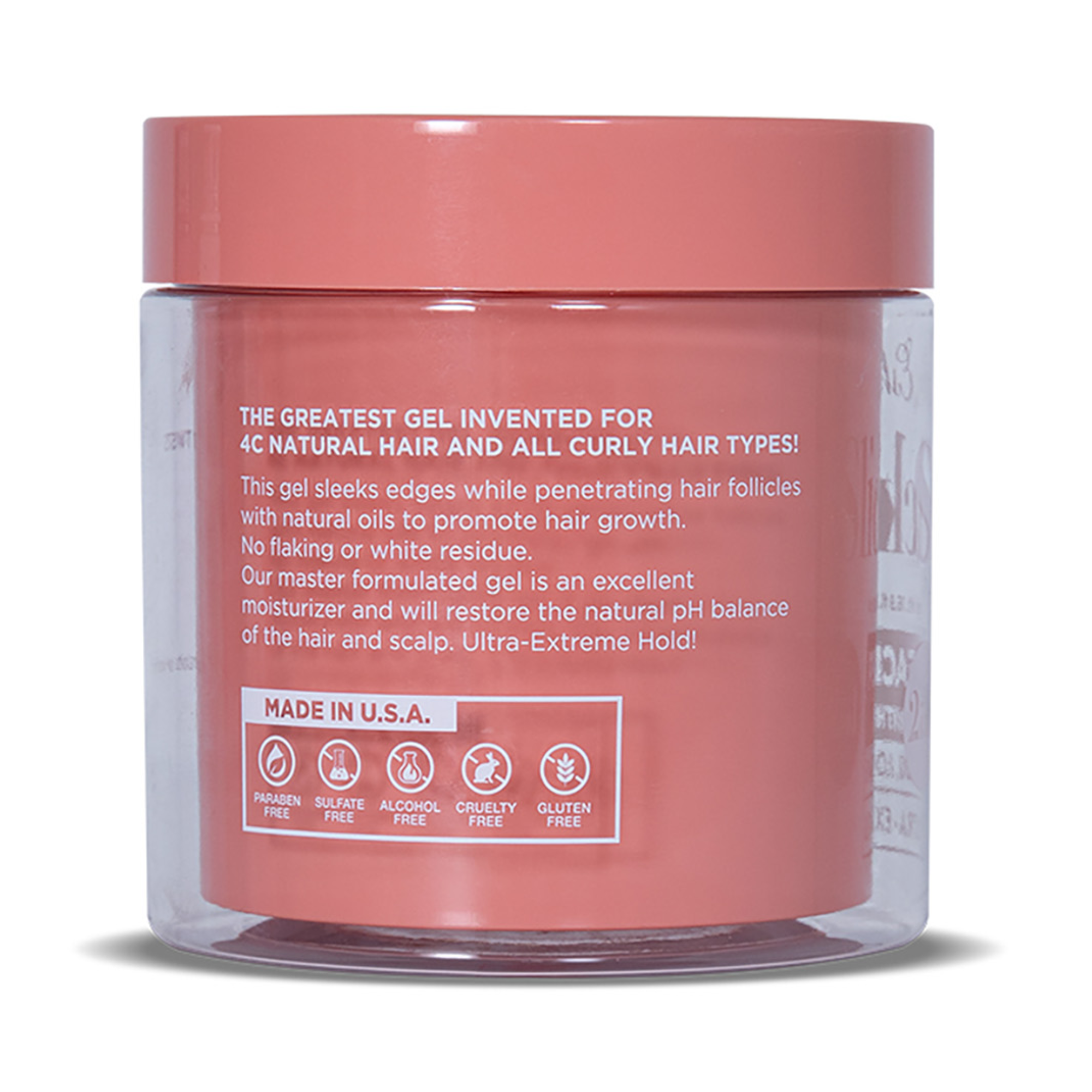 Esha Girl | Braid & Edge Gel with Peach & Biotin, photo 2 of 4