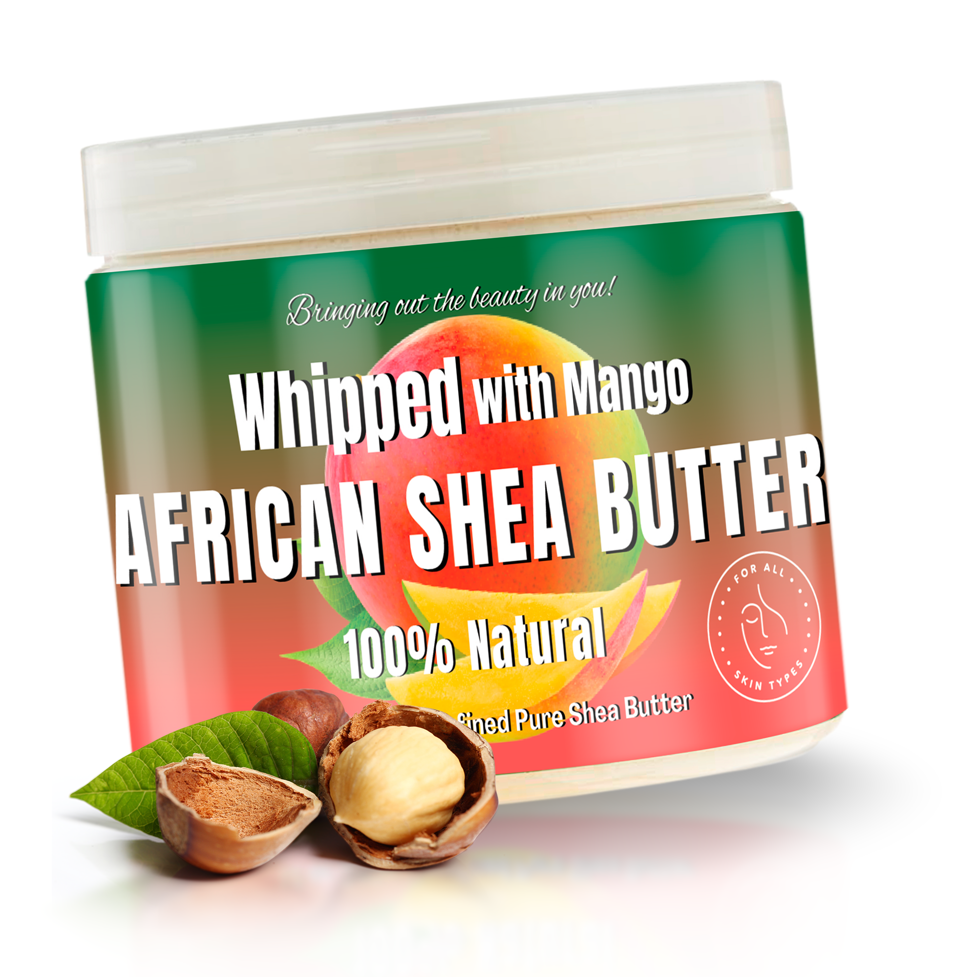 RA Cosmetics | Whipped African Ivory Shea Butter - Mango, photo 1 of 8