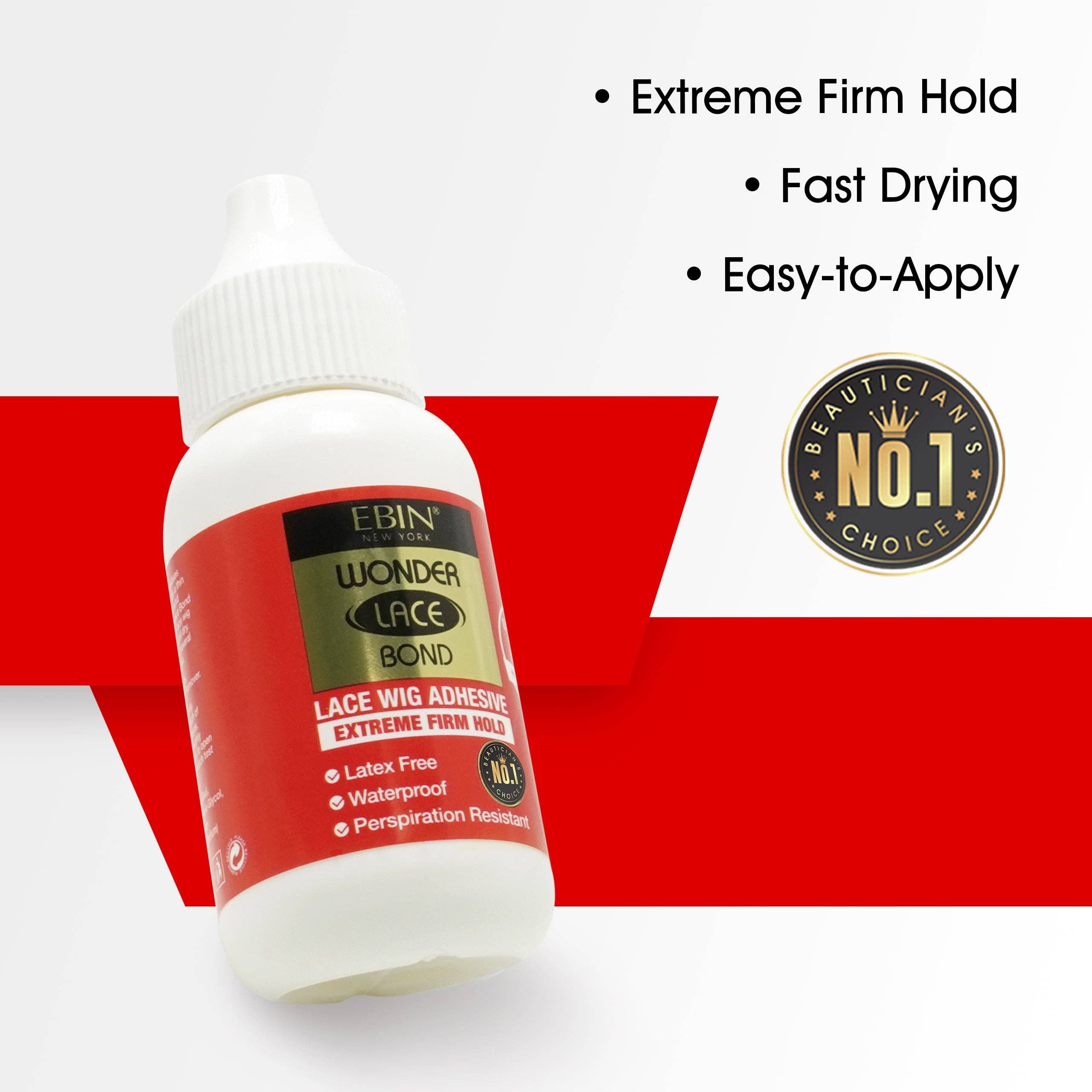 EBIN NEW YORK | Wonder Lace Bond Waterproof Adhesive - Extreme Firm Hold, photo 3 of 6
