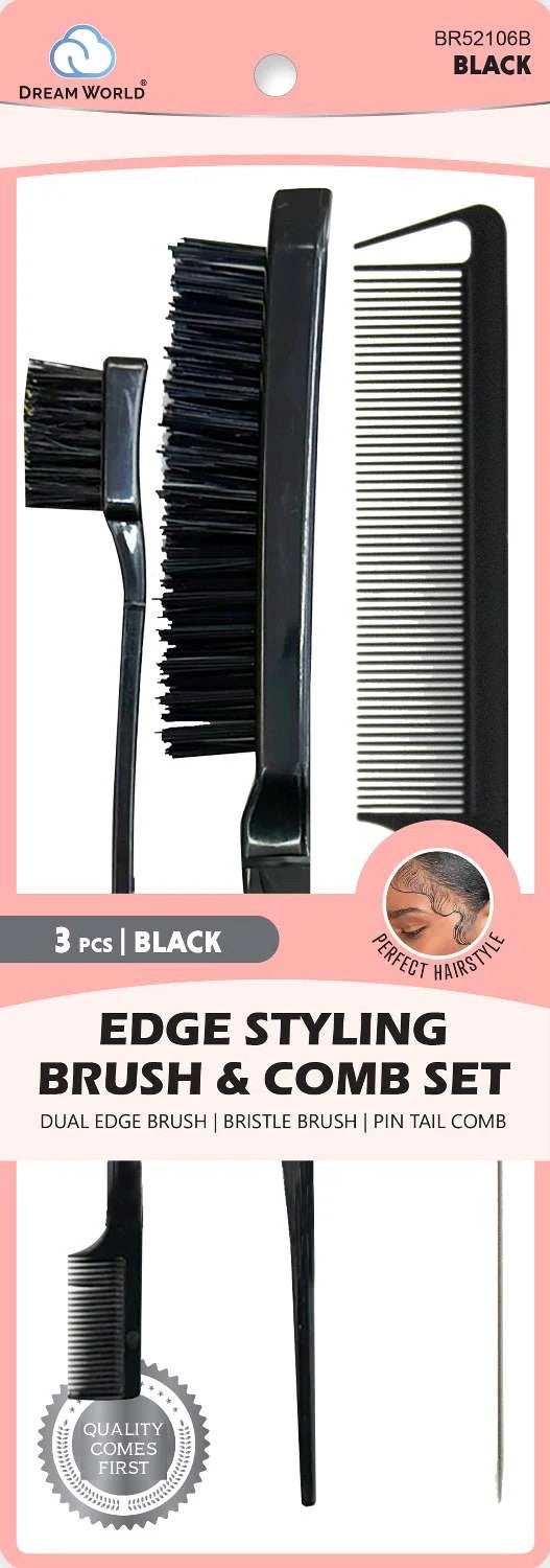 Dream | Edge Styling Brush & Comb Set
