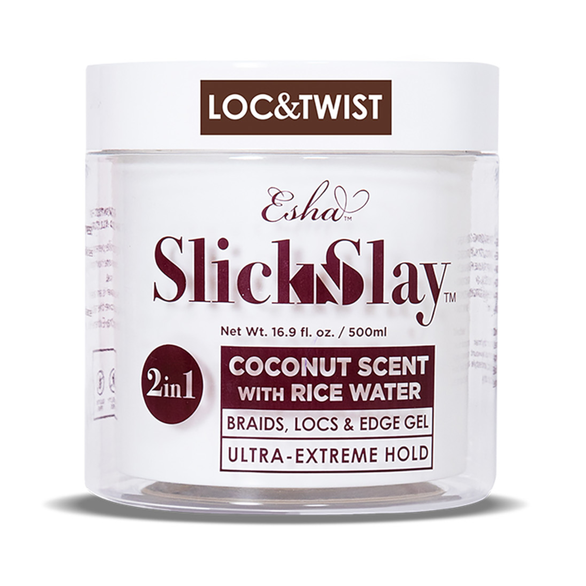 Esha Girl | Slick N Slay Braid & Edge Gel - Coconut & Ricewater, photo 5 of 5