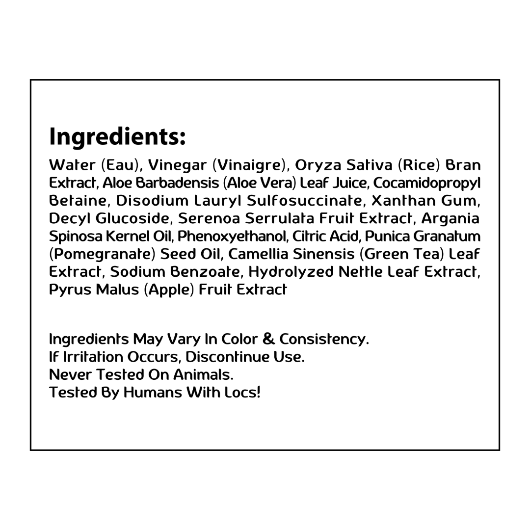 Made For Locs | Locs Vegan Apple Cider Vinegar Shampoo, photo 6 of 6