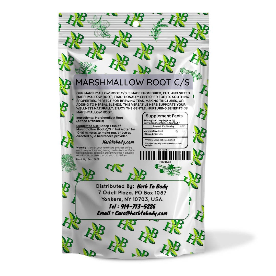 Herb To Body - Marshmallow Root C/S - 4oz, photo 2 of 5