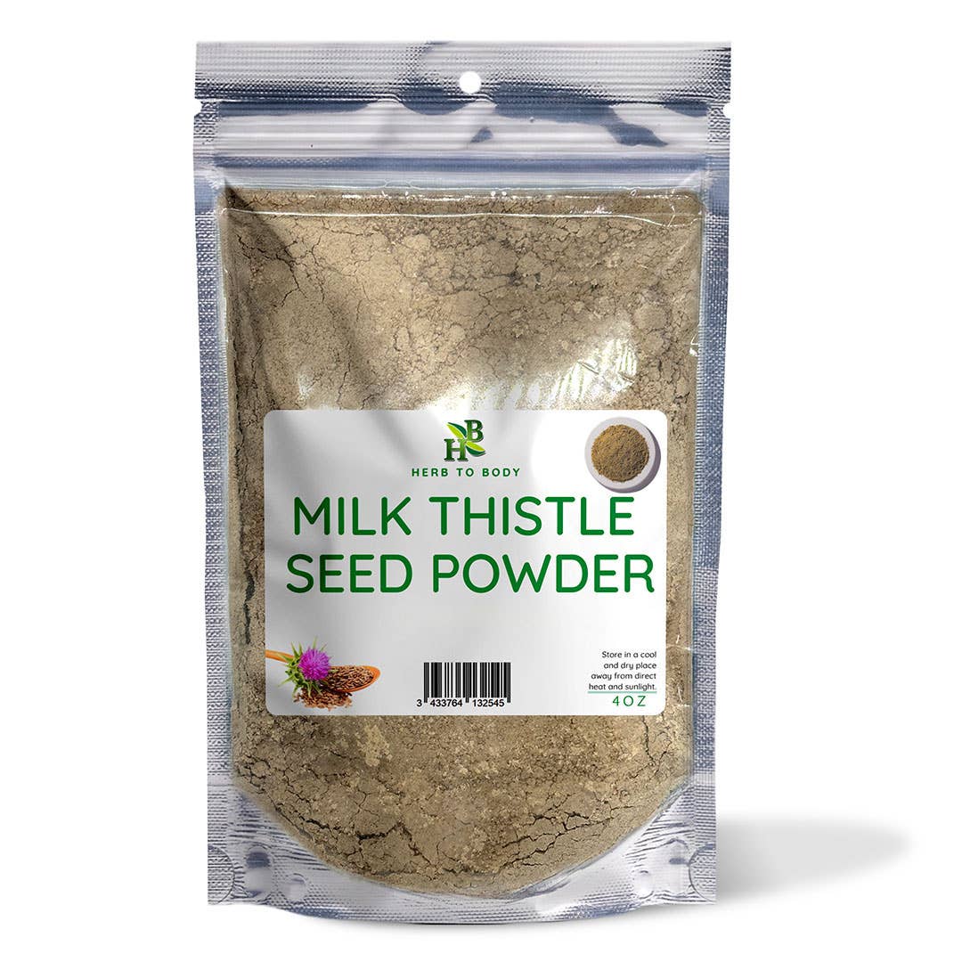 Herb To Body - Milk Thistle Seed Powder - 4oz, photo 1 of 3