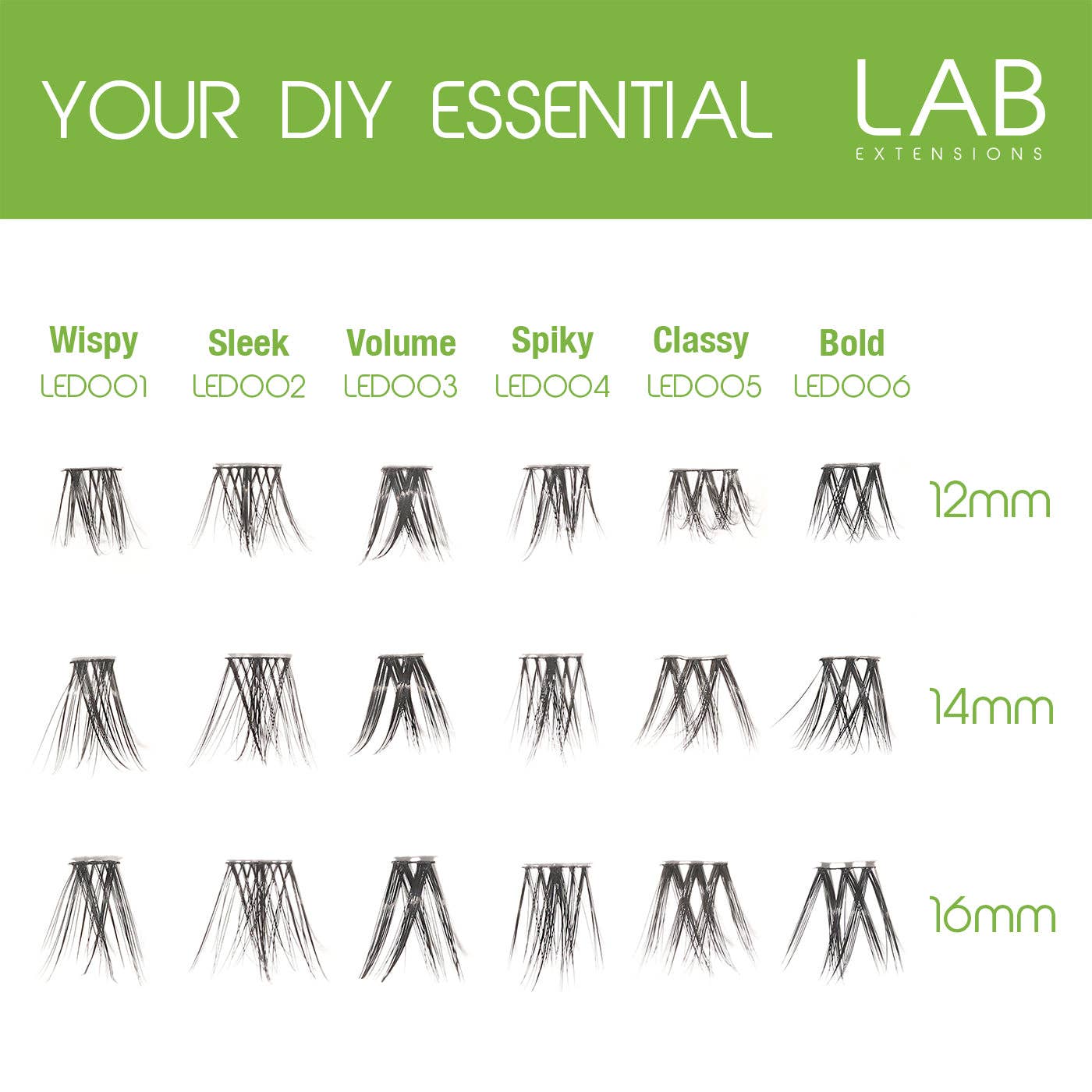 EBIN NEW YORK - LAB Extensions DIY Lashes, photo 4 of 8