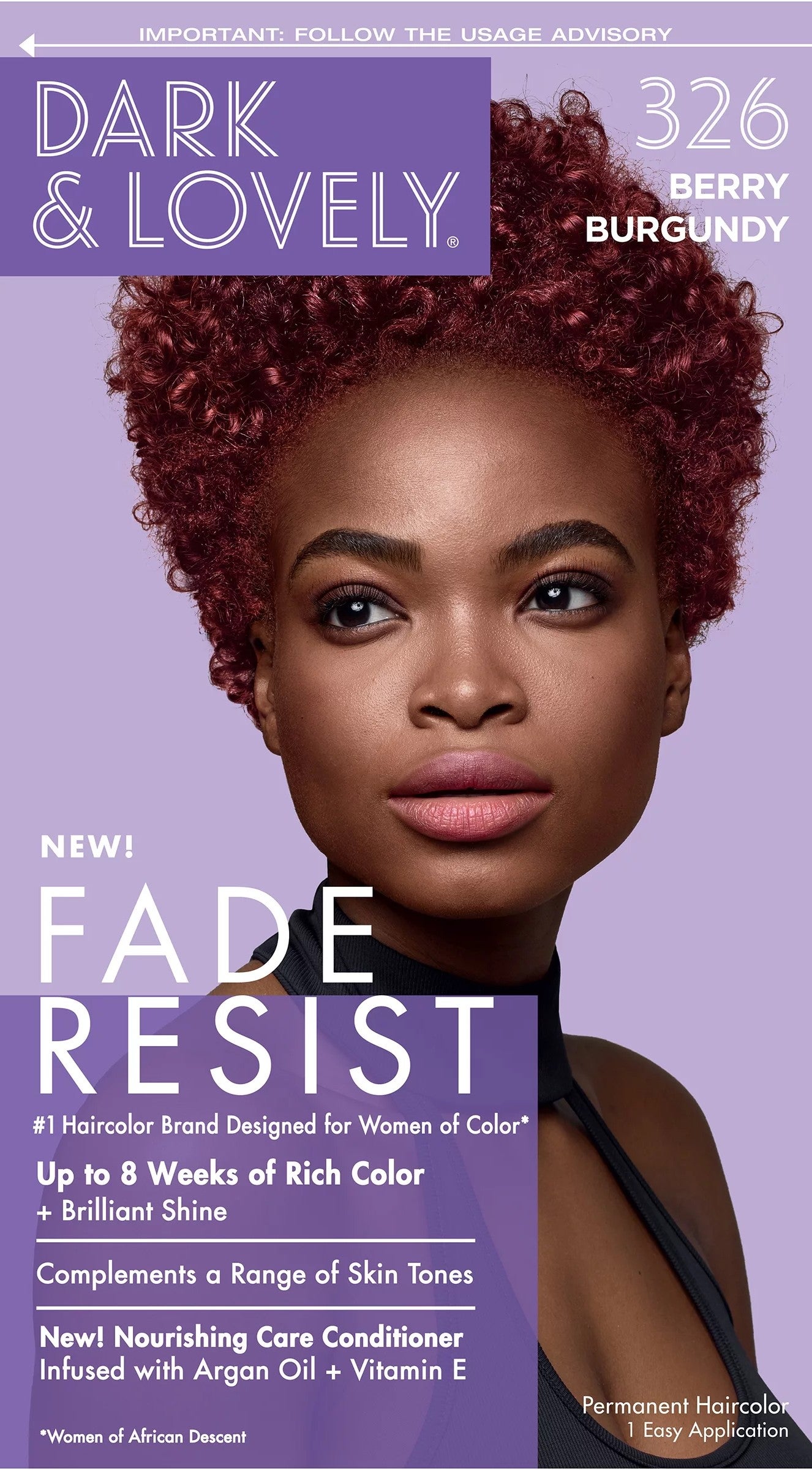 Dark & Lovely | 326 - Berry Burgundy