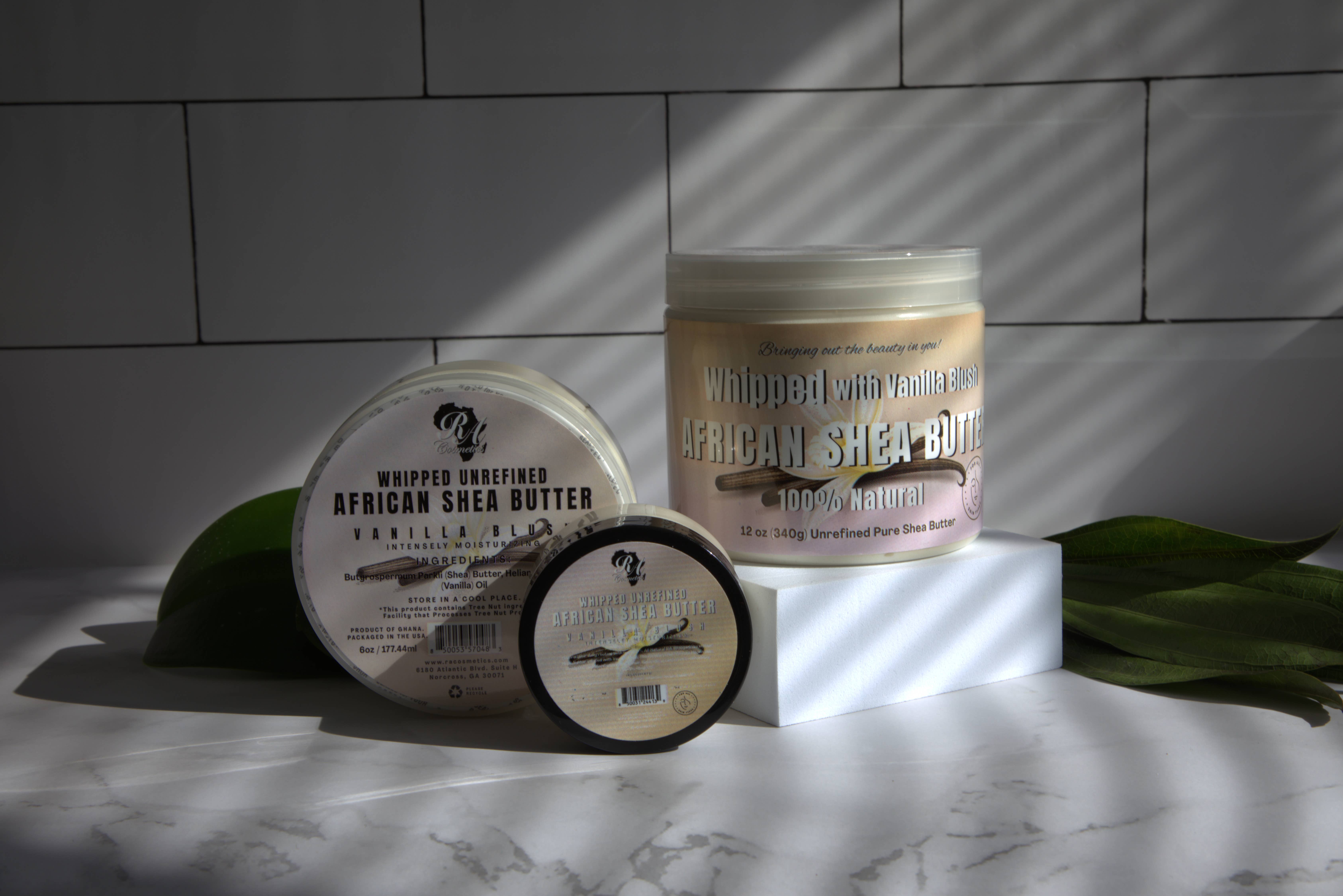 RA Cosmetics | Whipped African Ivory Shea Butter - Vanilla Blush, photo 2 of 6