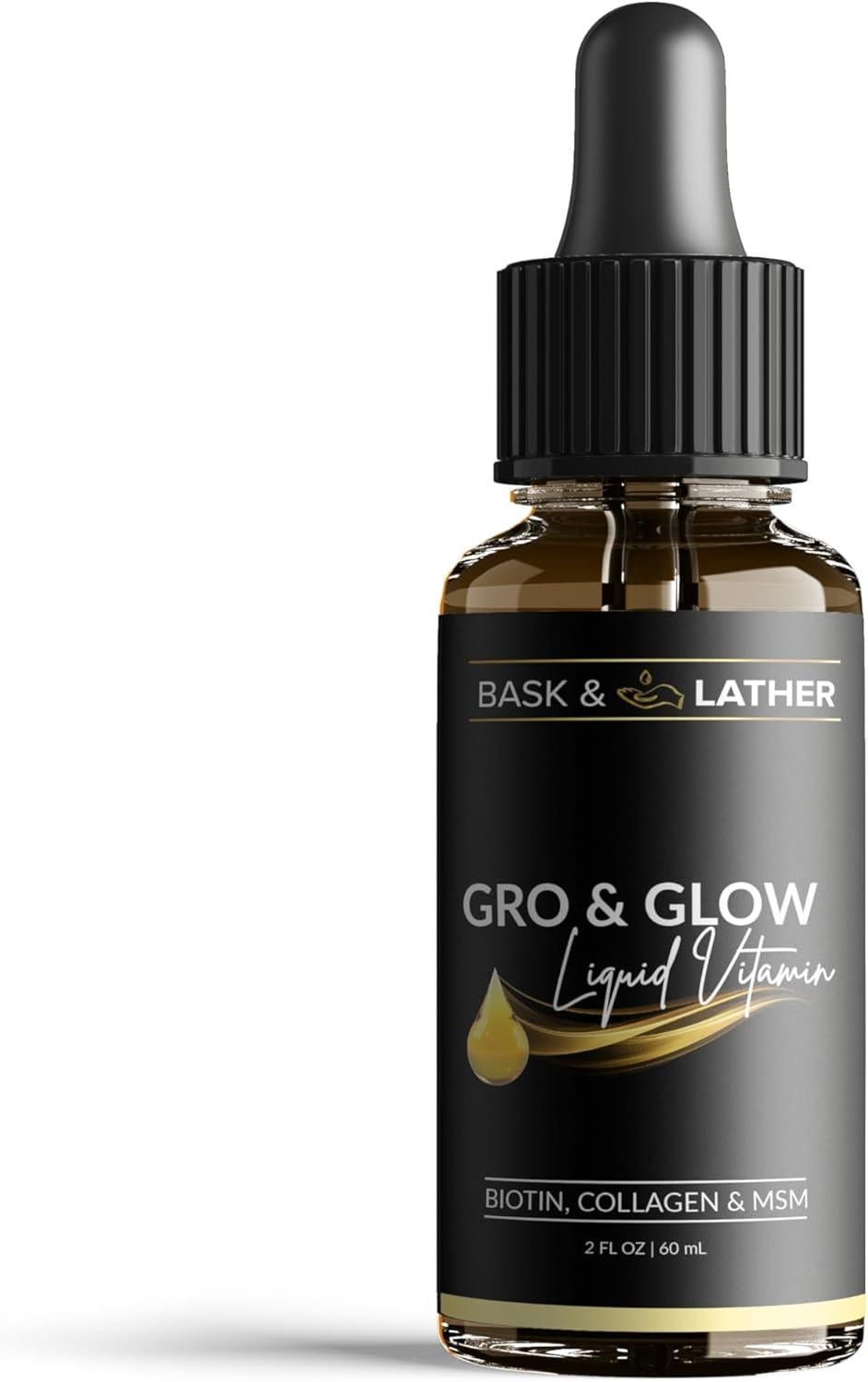 Bask & Lather | Gro & Glow Liquid Vitamin