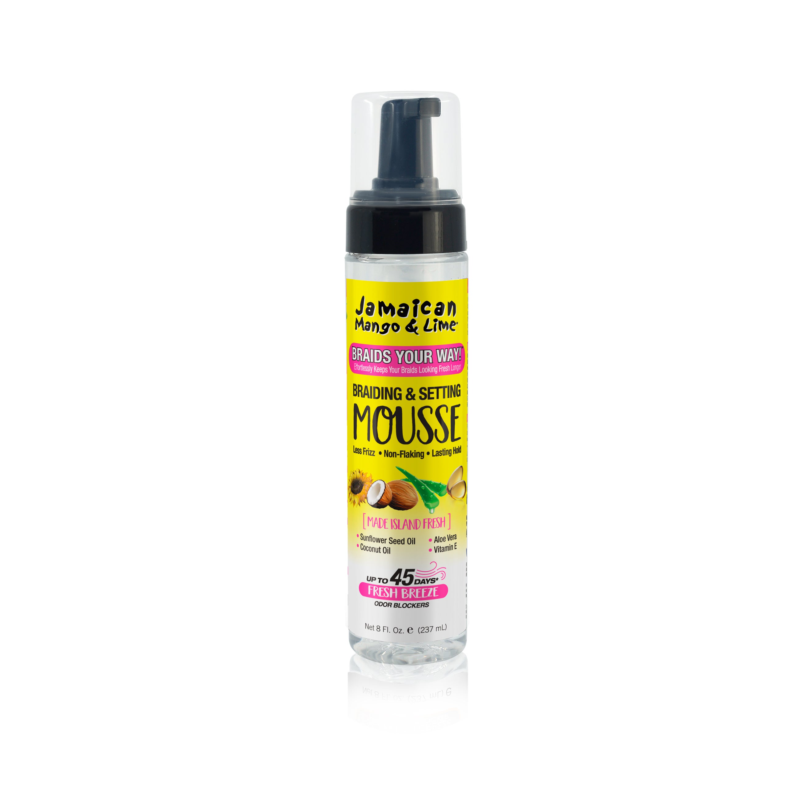 Jamaican Mango & Lime | Braiding and Setting Mousse