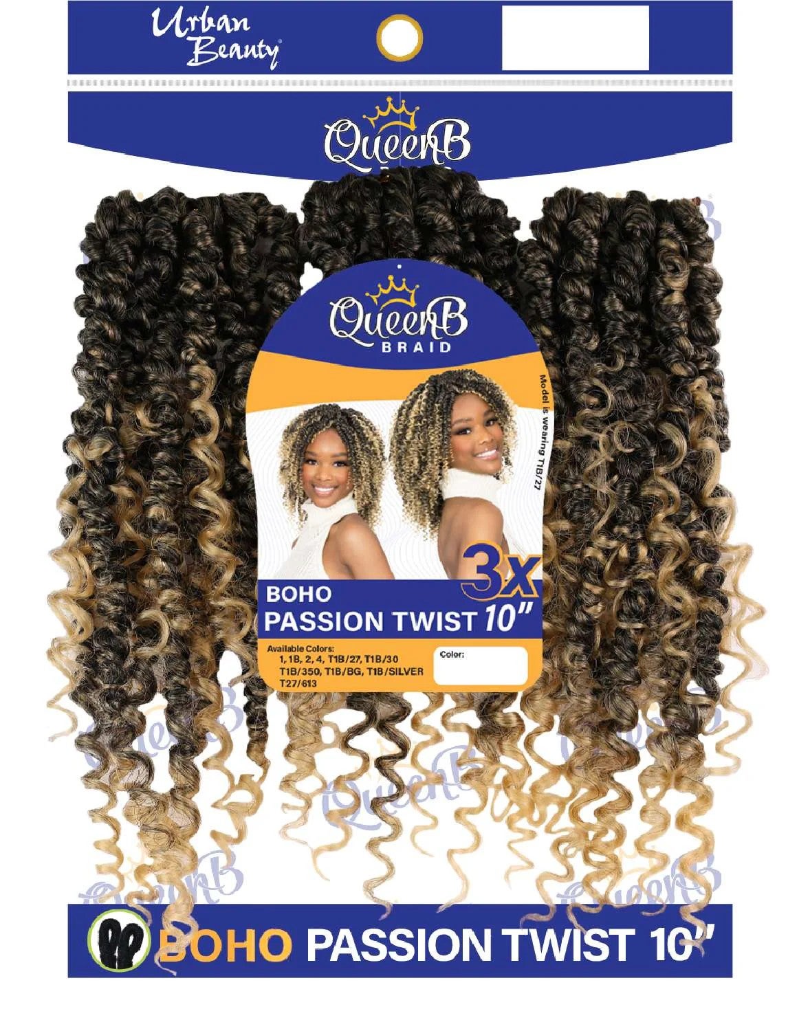 Queen B | BOHO Passion Twist 10" 3x