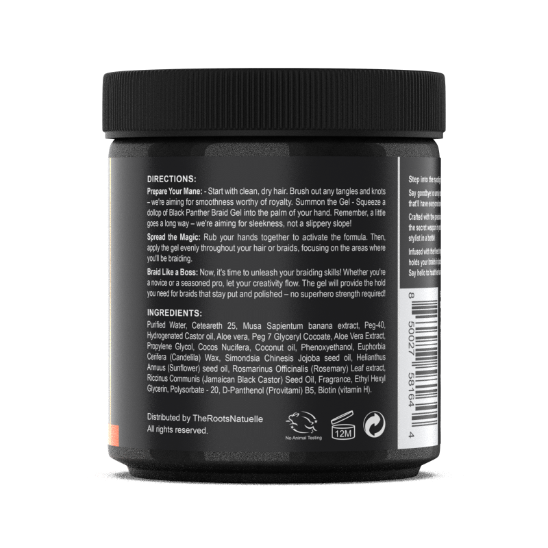 Black Panther Strong | Black Panther Professional Braid Gel 16 oz, photo 7 of 8