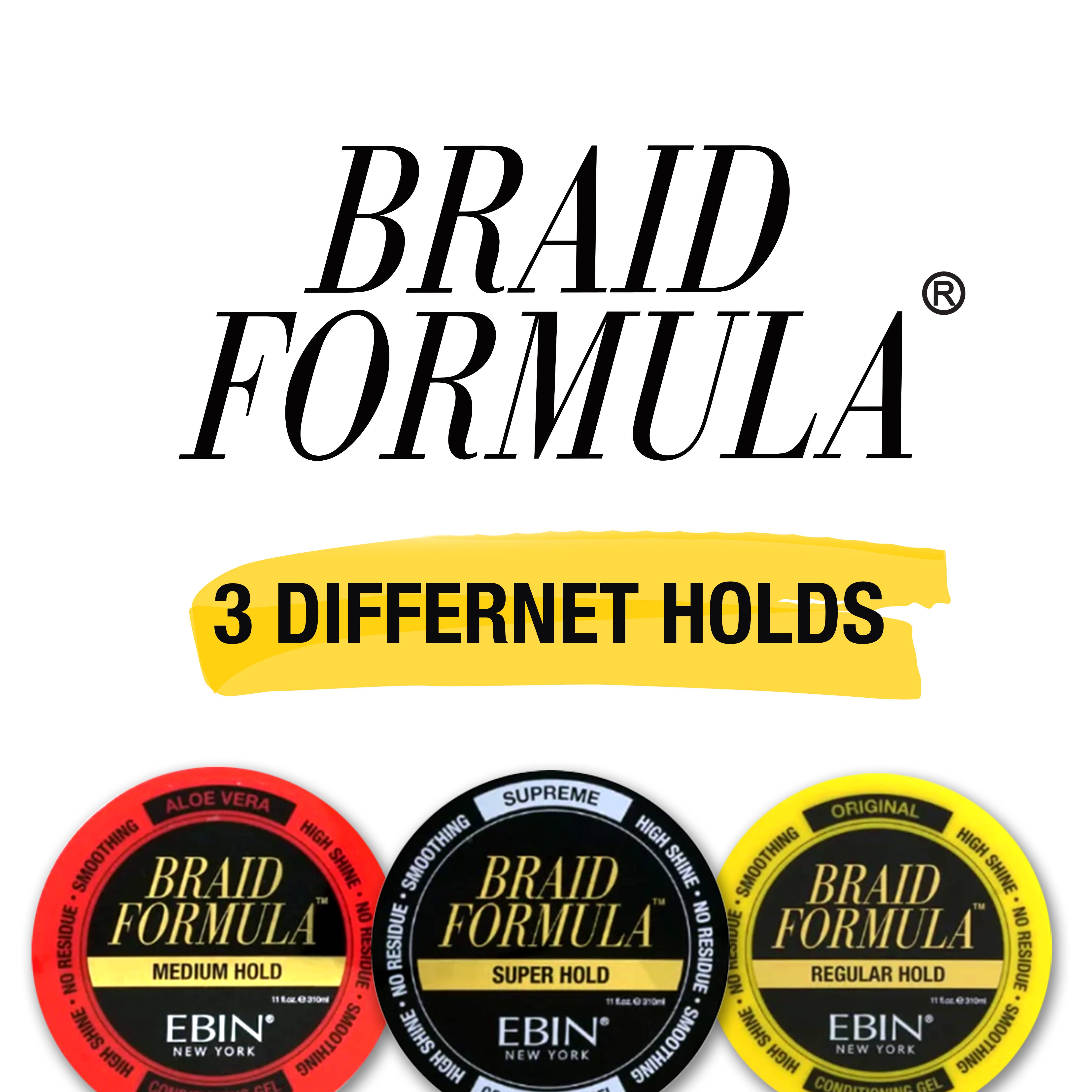 EBIN New York | BRAID FORMULA CONDITIONING GEL MEDIUM HOLD, photo 8 of 8