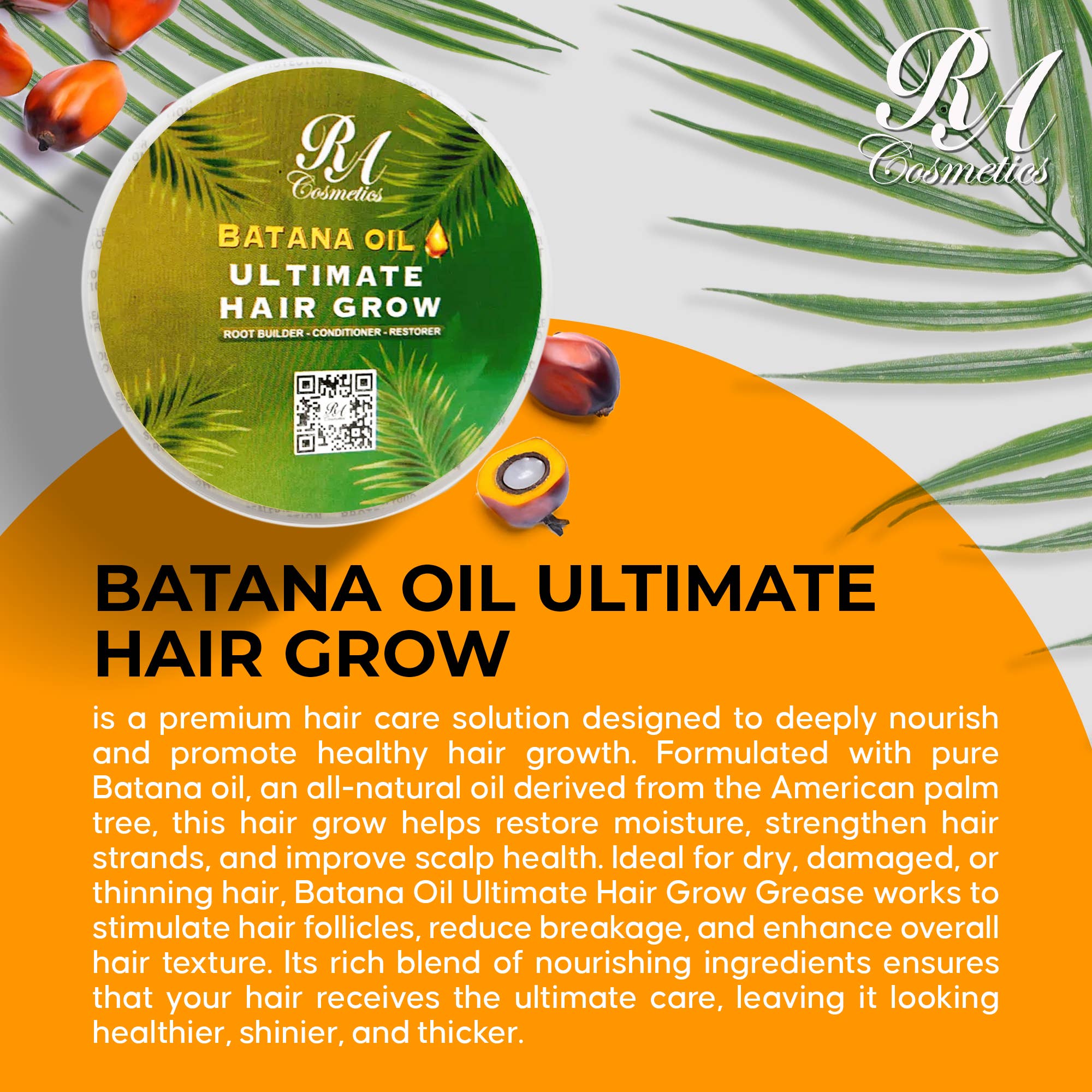 RA Cosmetics | Batana Oil Ultimate Hair Grow, photo 6 of 8
