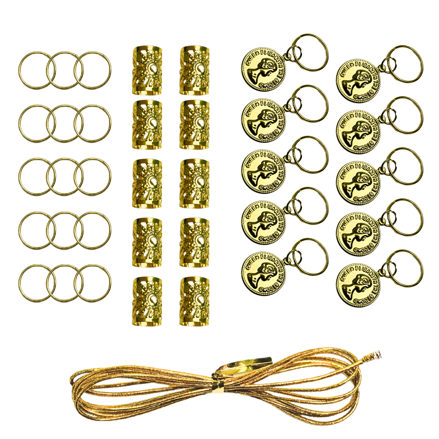 Annie International | Braid Charm Set, Coin, photo 2 of 2