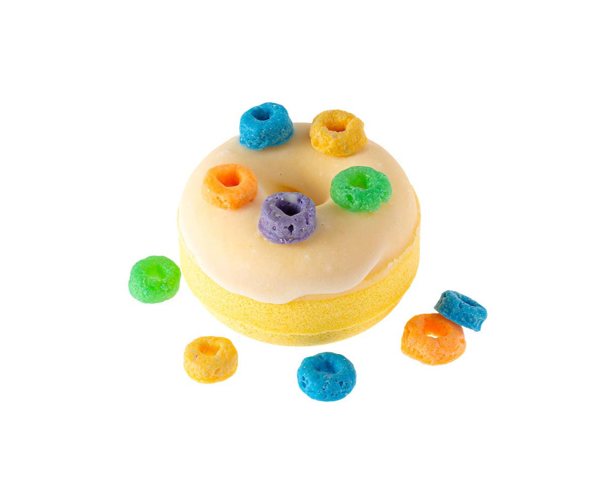 Confident Girls | Fruit Loop Donut Bath Bomb, photo 2 of 3